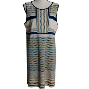 Max Studio Justine Dress Art Deco Sz XL $118 NWT